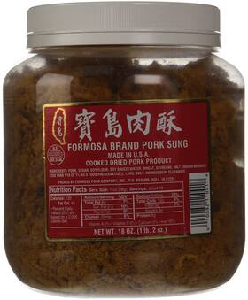 U29-x0a-8kt Formosa Q Brand Pork Sung 18 Oz Ounce Pack Of 1