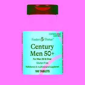 Foster And Thrive 010939956927 Century Men 50 Plus 100 Tabs By