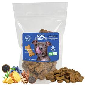 Dt-variations-7oz-pack Fpn Dog Treats Immunity Skin Dental Gut Support Vegan Biscuits Pack Of 2