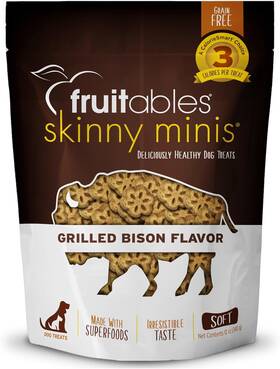 1030755 Fruitables Skinny Mini Dog Treats Healthy For Dogs Low Calorie Traini