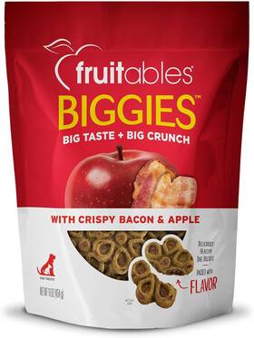 1030778 Fruitables Biggies Dog Biscuits Crunchy Made With Pumpkin Healthy D