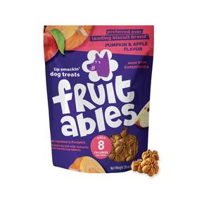 Fruitables 686960002652 Baked Dog Treats Healthy Pumpkin Treat For 1.25 Pound Pack Of 1