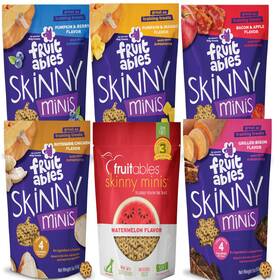 B00s04ex42 Fruitables Soft And Chewy Skinny Minis Grain Dog Training Treats Variety Pack