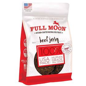 97639 Full Moon Human Grade All Natural Beef Jerky Dog Treats 11 Ounce Made In Usa