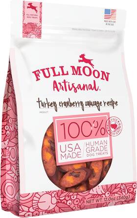 97694 Full Moon Turkey Cranberry Sausage 12.0 Oz 12 Ounce Pack Of 1