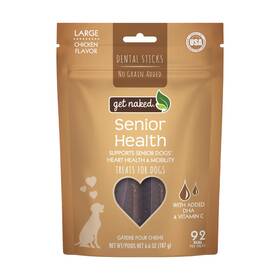 802164 Get Naked Dental Sticks Grain-free Chicken Flavor Dog 6.6 Ounce Pack Of 1