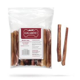 Pb-0620t Gigabite 6 Inch Bully Sticks 20 Pack - All Natural Free Range Beef Pizzle