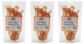 2000003 Gogo 3oz Turkey Tendon Strips Dog Chew Treats Sources And Made In The Usa 3