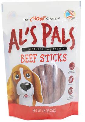 Gold Rush Farms 632471723722 Als Pals All Natural Dog Treats Beef Sticks 7.8 Oz. Bag