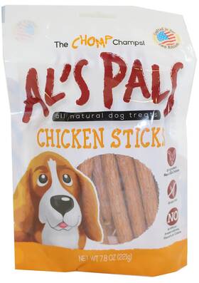 Gold Rush Farms 632471723739 Als Pals All Natural Dog Treats - Chicken Sticks 7.8 Oz. Bag