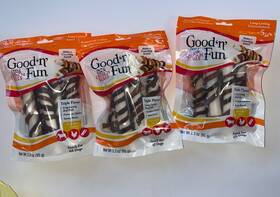 Good And Fun 091093948430 Lot Of 3- N Triple Flavor Crunchy Rolls Long Lasting Exp 8/28/26