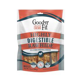 Goodnfit 091093944319 Good N Fit Small Rolls Made With Real Venison 10 Count Highly Digestible