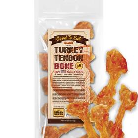 Gootoe 713077065402 Turkey Tendon Dog Treats 100% Usa-sourced Natural Snack Premium