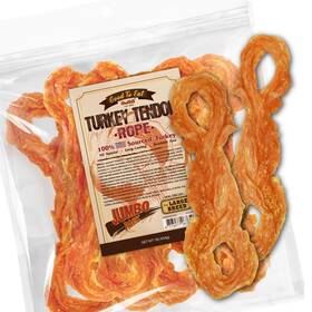 Gootoe 713077067659 Turkey Tendons For Dogs All-natural Hypoallergenic Dog Treats Rawh