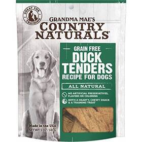 Grandma Maes Country Naturals 856235007242 Grain Free Duck Tenders 5 Ounce Pack Of 1
