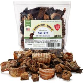 Green Butterfly Brands 860223002133 Tail Mix Dog Treats Made In Usa Only All Natural Beef Bites 1 Ingredien