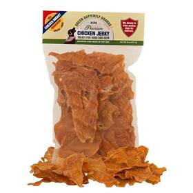 Green Butterfly Brands 869645000253 Usda Chicken Jerky Dog Treats - Grain-free All Natural 8 Ounces