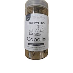 Green Paws 809929190241 Capellin Herring Whole Fish Dog Treat 2.29 Oz Puppyluv