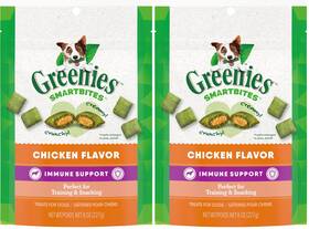 10252255 Greenies Smartbites Immune Support Crunchy And Soft 8 Ounce Pack Of 2 Brown