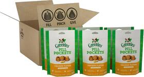 107731 Greenies Pill Pockets Canine Chicken Flavor Dog Treats 7 9oz 180 Count