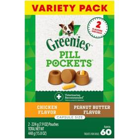44804102521007 Greenies Pill Pockets For Dogs Large Size Dog Treat 60 Count Pack Of 1