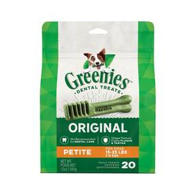 Greenies 642863107009 Original Petite Natural Dental Dog Treats - 5 Count