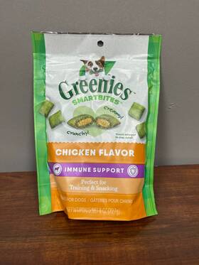 Greenies 642863115431 Smartbites Chicken Flavor Immune Support 8 Oz Exp. 12/25