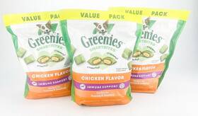 Greenies 642863115462 Smart Bites Chicken Immune Support Dog Treat Value Sz 28oz Lot Bb3/25