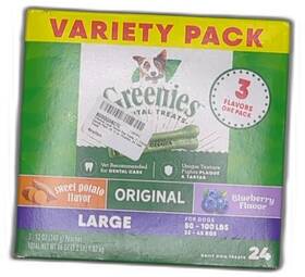 Greenies 642863119613 2026-11-30 Dental Care Dog Treats Large Size 36 Oz. Variety Pack 3