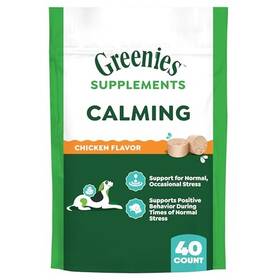 B0chvcllfj Greenies Calming Chews For Dogs Chicken Flavor 7.3oz 40 Count