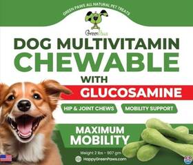 B0dkbwj4yh Greenlee Chicken Dental Dog Treats With Multivitamins And Glucosamine For Health 60 Count