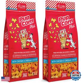 B0791mltd2 Gwsgy Triumph Pet Industries 2 Pack Of Pupcorn Plus Chicken And Cheddar Dog