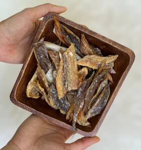 Handmade 860013865702 Premium Dehydrated Whiting Fish Strips For Dogs High In Calcium And Omega-3