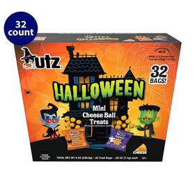 Wal-881699723 Handmade Utz Halloween Mini Cheeseball Treats 0.25 Oz 32 Count