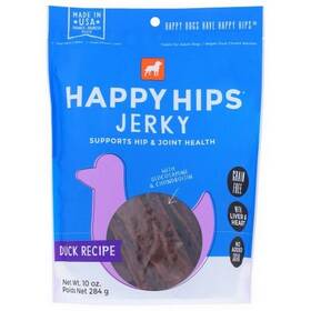 Happy Hips 693804292551 Jerky Duck Treat For Dog 10 Oz Case Of 6