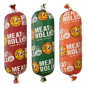 Happy Howies 300387500378 Soft Meat Roll Treat - Dog Food Rolls Natural Ingredients For All Dogs