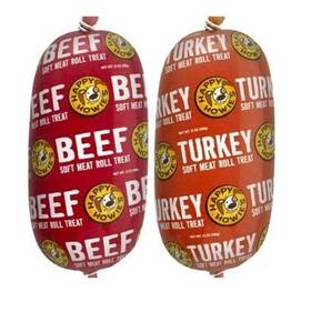Happy Howies 749462122089 Soft Meat Roll Treat - Dog Food Rolls High Protein Natural Ingredients For