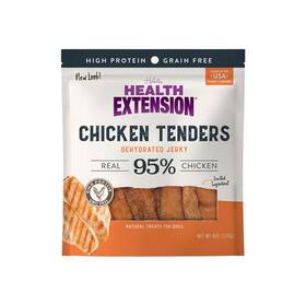 4007198 Health Extension Grain Free Crispy Gourmet Chicken Tenders Natural Dog Treats 4o