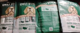 Healthfuls 076158090101 4 Bags -deli Sticks Pork And Turkey Human-grade Gluten-free Soft Dog Treat