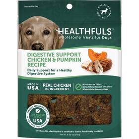 08941 Healthfuls Digestive Support Chicken Recipe Dog Treat 6 Oz