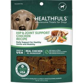 08951 Healthfuls Hip And Joint Support Chicken Recipe Dog Treat 6 Oz