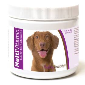 1127-nova-001 Healthy Breeds 60 Ct Nova Scotia Duck Tolling Retriever Multi Vitamin Soft Chews For Dogs