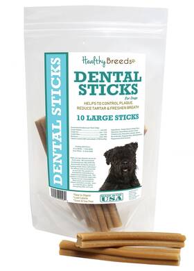 Healthy Breeds 192959020489 Bouvier Des Flandres Dental Sticks Large 10 Count
