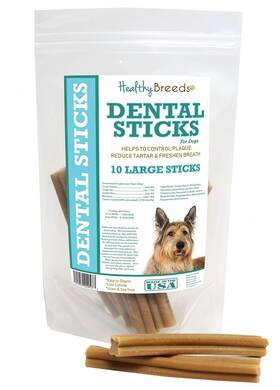 Healthy Breeds 192959020533 Berger Picard Dental Sticks Large 10 Count