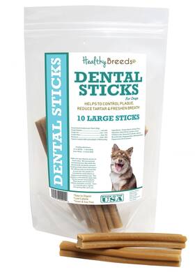 Healthy Breeds 192959020922 Finnish Lapphund Dental Sticks Large 10 Count