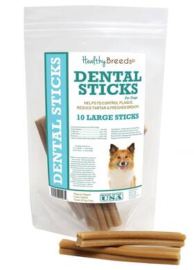 Healthy Breeds 192959021035 Icelandic Sheepdog Dental Sticks Large 10 Count