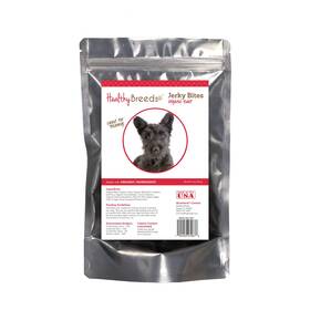Healthy Breeds 192959079678 Scottish Terrier Jerky Bites Beef Recipe Dog Treats 5 Oz
