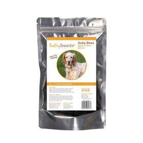 Healthy Breeds 192959082333 English Setter Jerky Bites Chicken And Rice Recipe Dog Treats 5 Oz