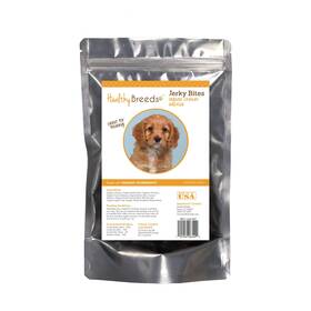 Healthy Breeds 192959083002 Cavapoo Jerky Bites Chicken And Rice Recipe Dog Treats 5 Oz