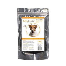 Healthy Breeds 192959083231 Jack Russell Terrier Jerky Bites Chicken And Rice Recipe Dog Treats 5 Oz